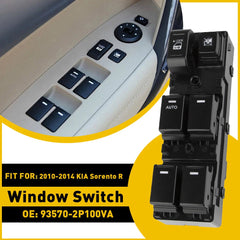 For 2010-2014 KIA Sorento R Door Window Switch Panel Control Left Driver Side LH 6B93BC-57