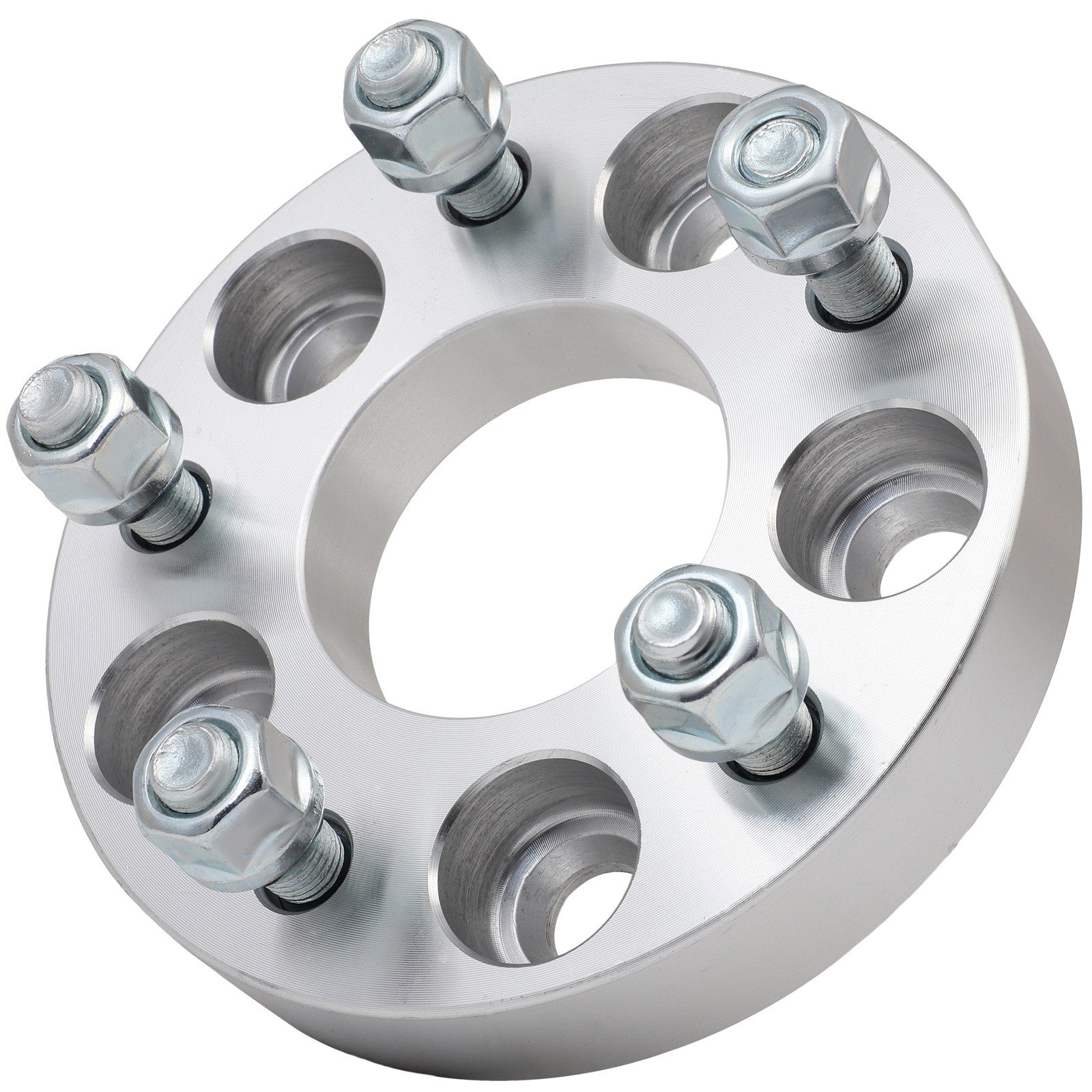 4Pcs 1" 5x110 to 5x114.3 5x4.5 Wheel Apdaters 12x1.5 For Chevy HHR Cobalt Malibu 6B93BC-57
