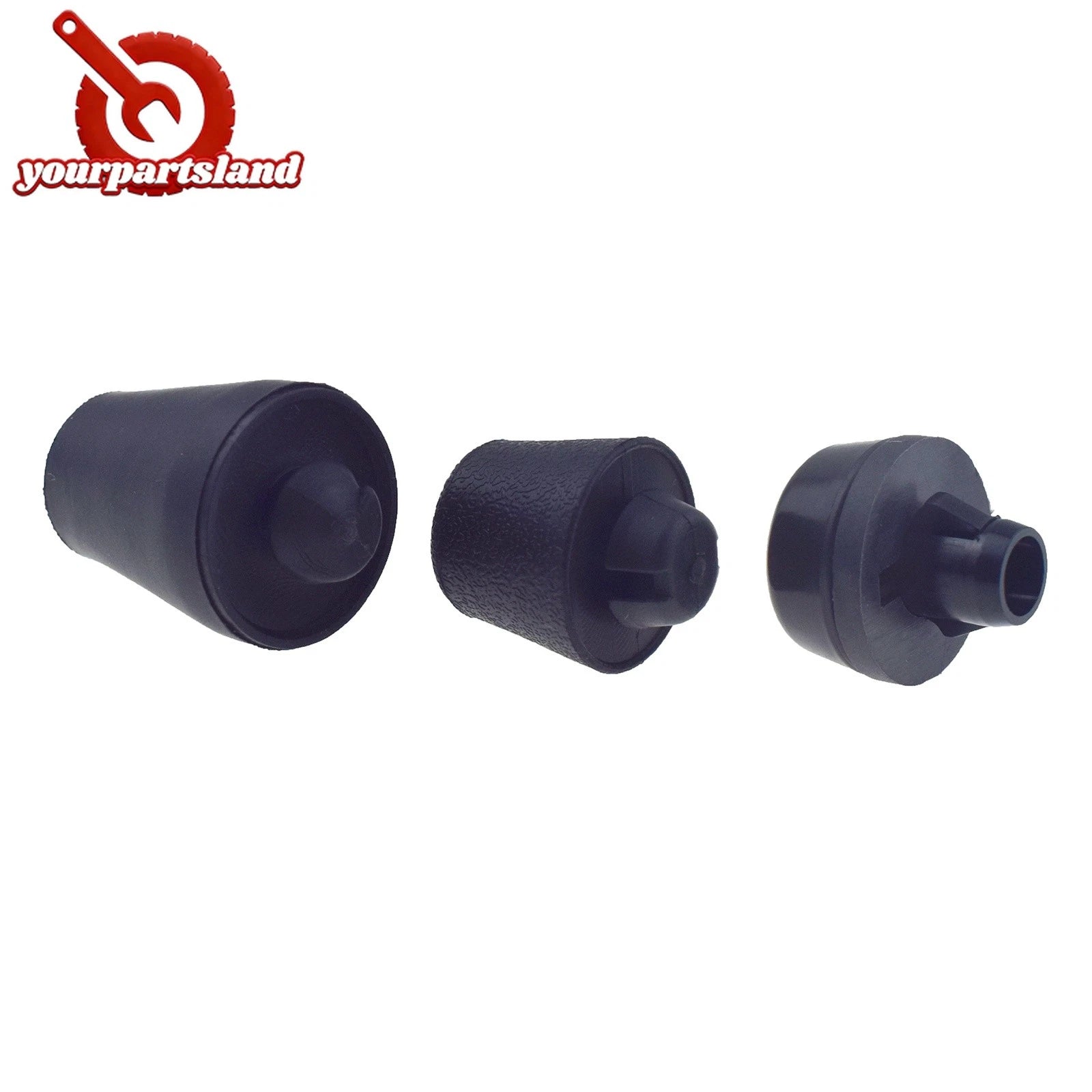 3X Tailgate Cushioning Granular Rubber Pad For Toyota Prado 150 10-21 6727260050 6B93BC-57