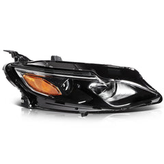 Pair Kit Headlights Assembly For 2019-2021 Chevrolet Malibu 1.5L Black Amber 6B93BC-57