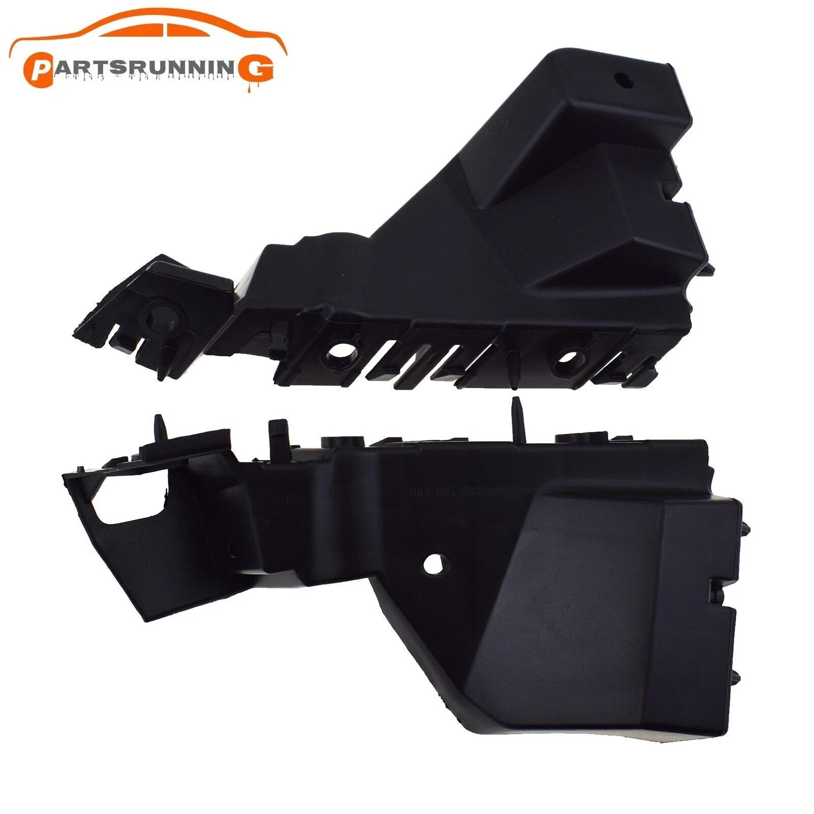 Front Driver & Passenger Side Bumper Bracket For 2009-2017 Audi Q5 2014-2017 SQ5 6B93BC-57