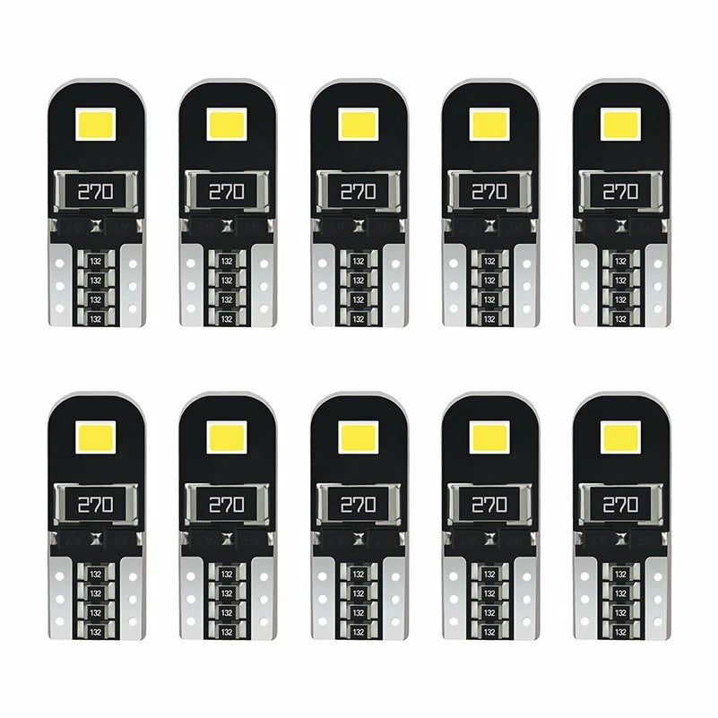 20x White Error Free T10 LED 2835smd Interior Wedge Light Bulb W5W 194 168 2825 6B93BC-57