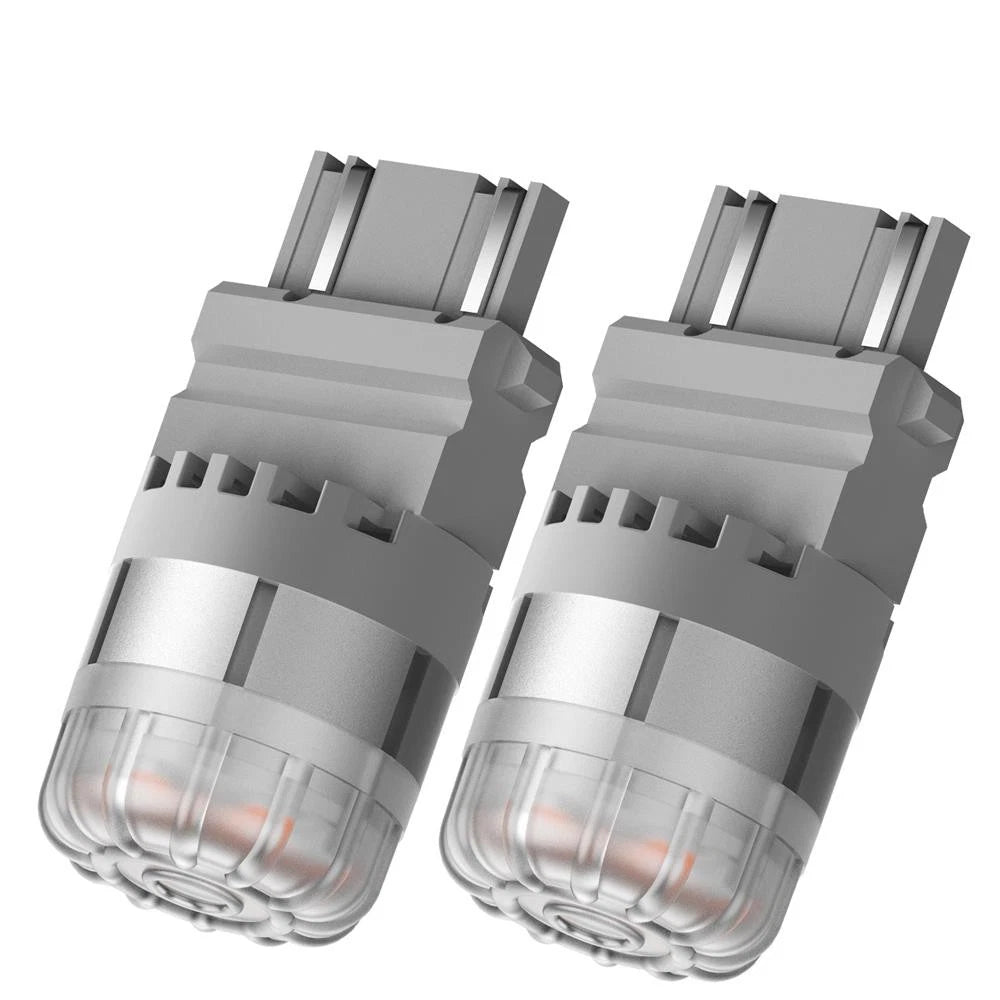 2X AUXITO 3157 4157 LED Amber Yellow Turn Signal Blinker Corner Light bulb 9SMD AUXITO