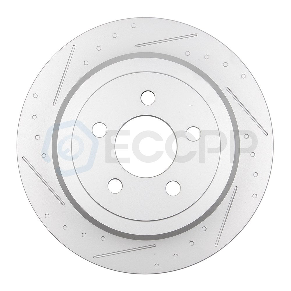 Rear Ceramic Brake Pads And Rotors For 07-11 Dodge Nitro 08-12 Jeep Liberty 6B93BC-57