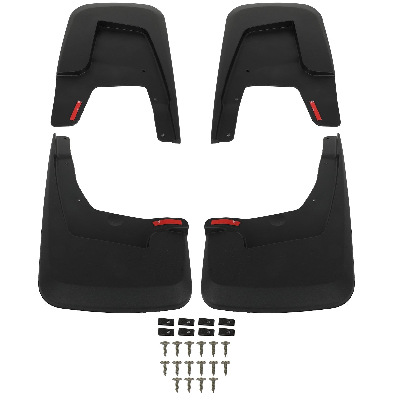 4Pcs For 2019-2022 Ram 1500 (Pickup) Splash Guard Fender Mudguard Kits Mud Flaps 6B93BC-57