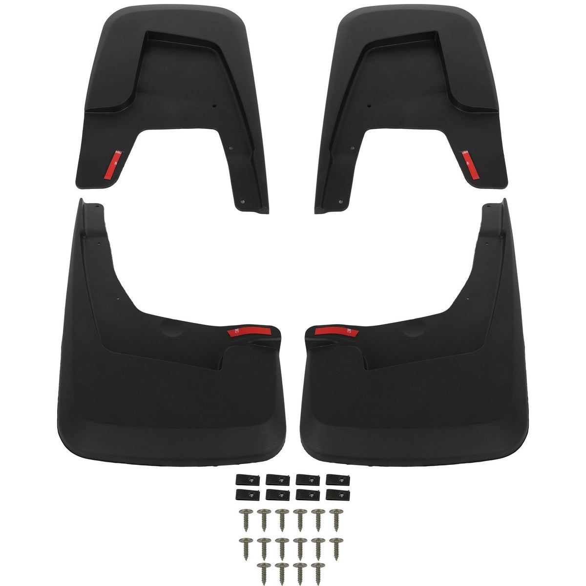 4Pcs For 2019-2022 Ram 1500 (Pickup) Splash Guard Fender Mudguard Kits Mud Flaps 6B93BC-57