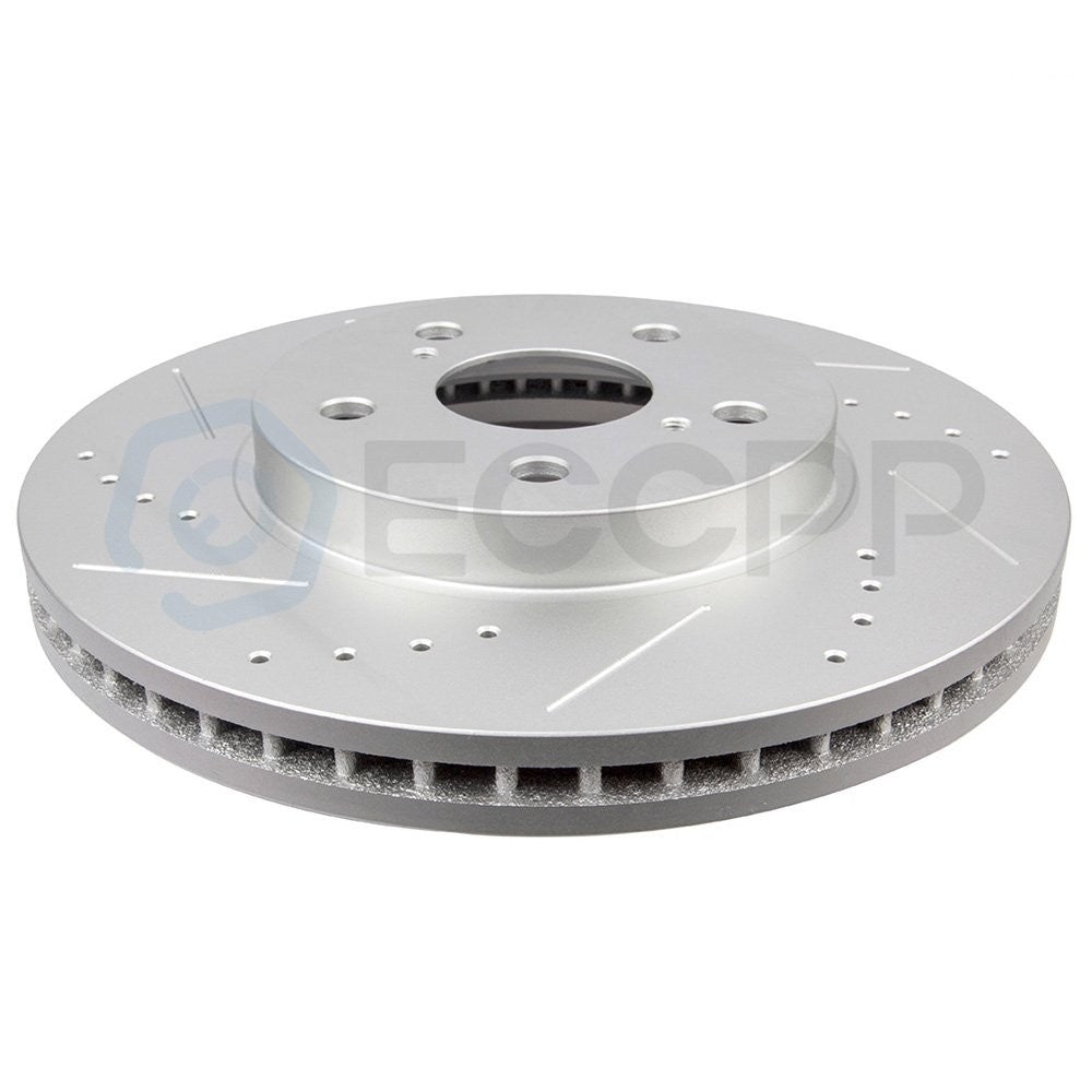 Front Slotted Ceramic Brake Pads Rotors For 09-15 Lexus IS250 02-06 Toyota Camry 6B93BC-57