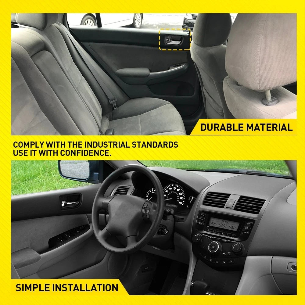4X Front+Rear Left Right Door Handle Inside For 2003 04 05-07 Honda Accord Sedan 6B93BC-57