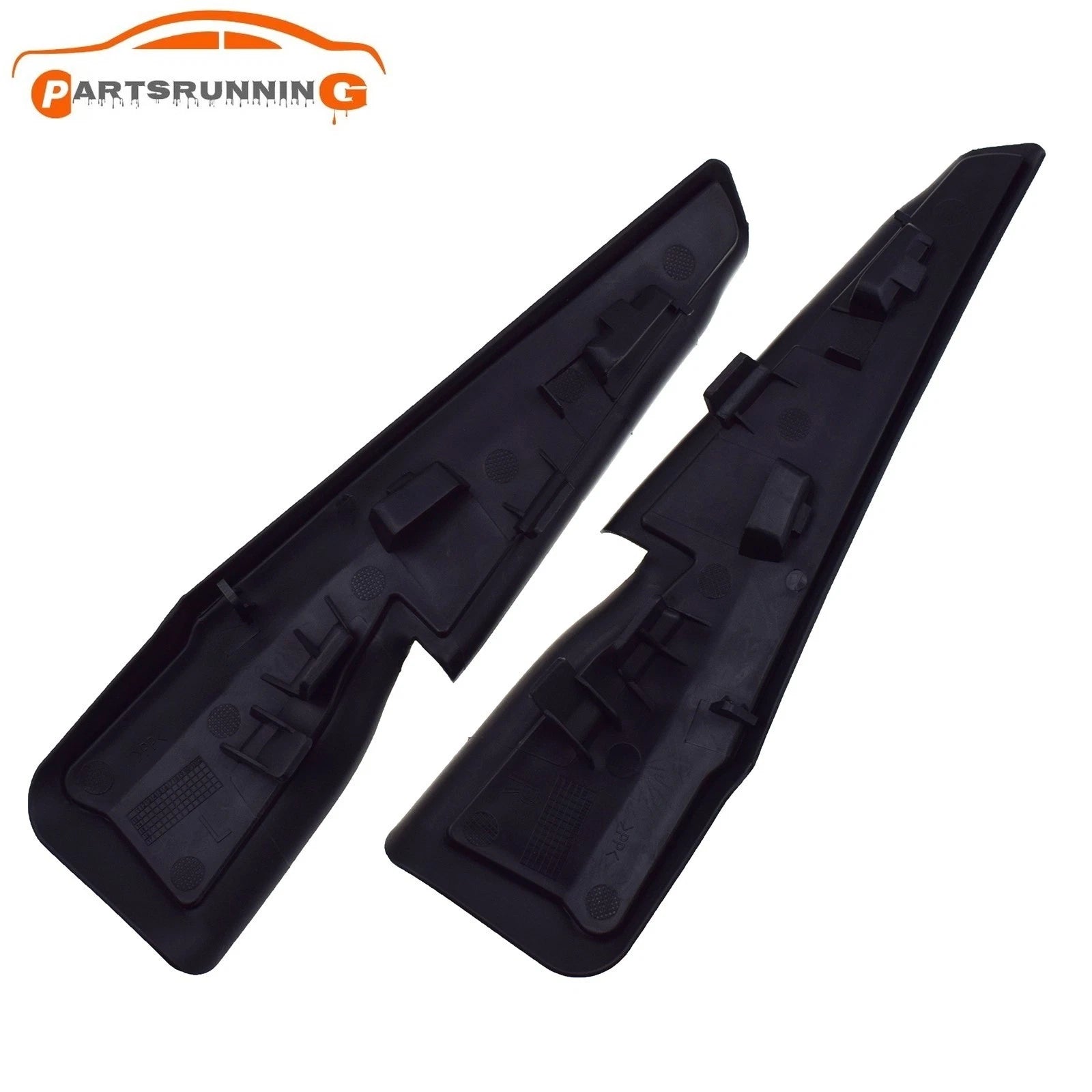 Pair Front Windshield Wiper Side Cowl Trim Cover For Peugeot 208 2008 96748542XT 6B93BC-57
