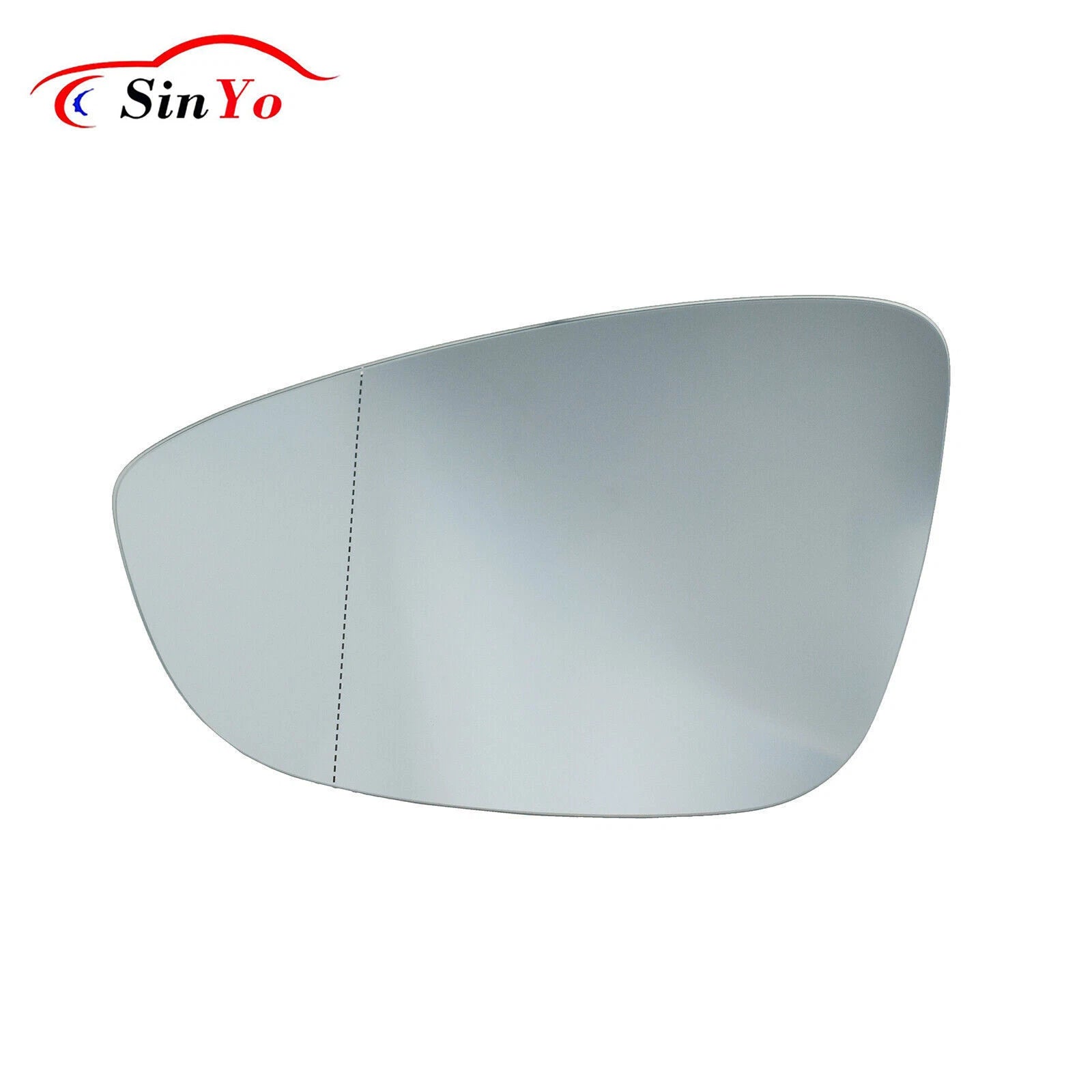 Left Side Rearview Mirror Glass Heated for 2009-2017 VW CC Eos Passat 5C6857522D 6B93BC-57