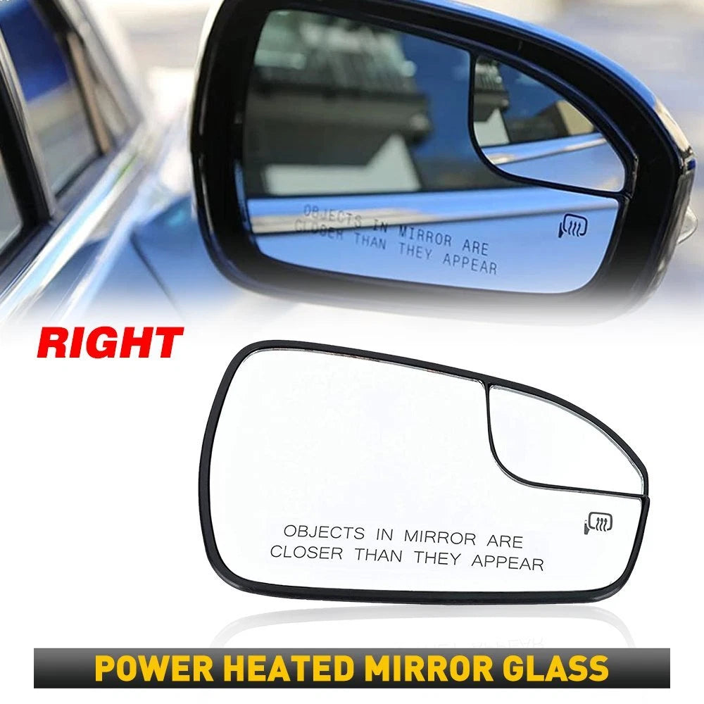 Right Side Power Heated Mirror Glass For 2013-2020 Ford Fusion DS7Z17K707B EOA 6B93BC-57
