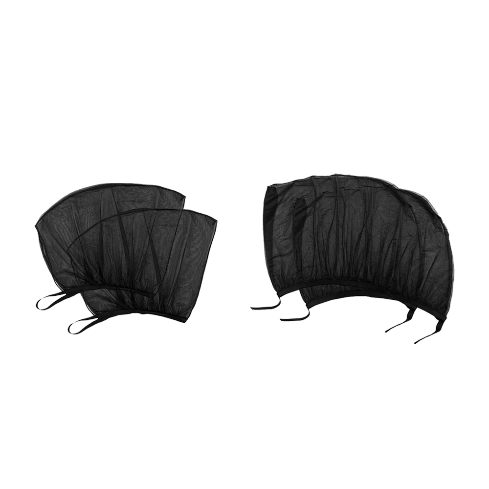 4PCS Sun Front Shade  Rear Mesh Window screen Cover Sunshade Protector For Car 6B93BC-57