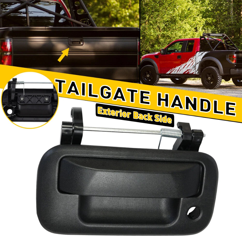 Tailgate Latch Handle &Bezel for 2008-14 Ford F150 F250 F350 F450 4L3Z9943400AAA 6B93BC-57