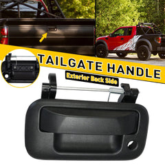 Tailgate Latch Handle &Bezel for 2008-14 Ford F150 F250 F350 F450 4L3Z9943400AAA 6B93BC-57