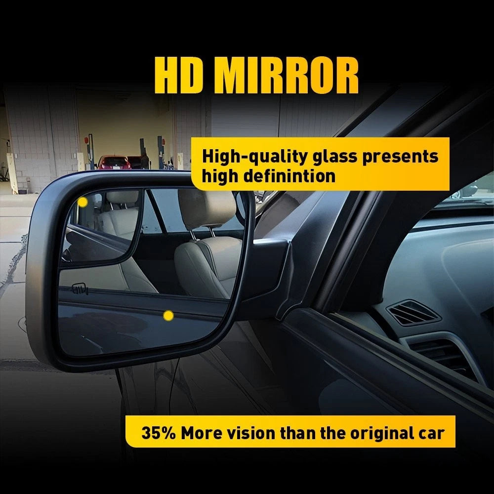 For 2011-2019 Explorer Ford Rear View Mirror Glass Left Driver Side With Heated 6B93BC-57