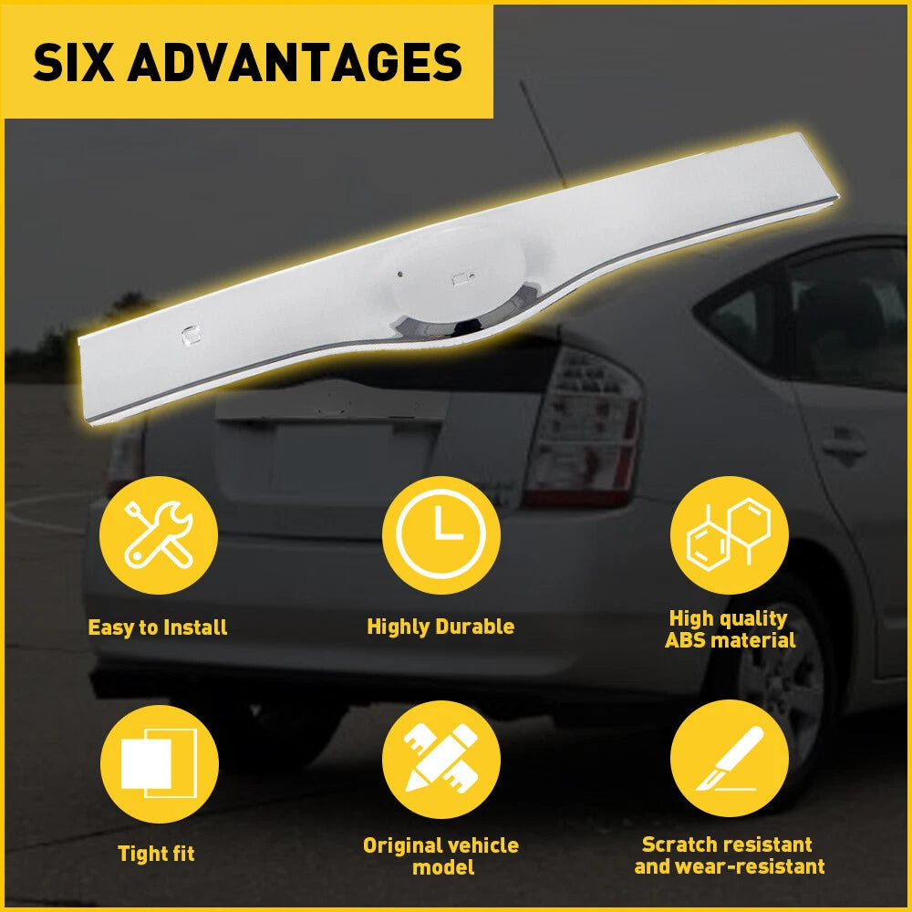 Rear Tailgate Liftgate Handle Garnish for 2004-2009 Toyota Prius 8S2 Chrome US 6B93BC-57