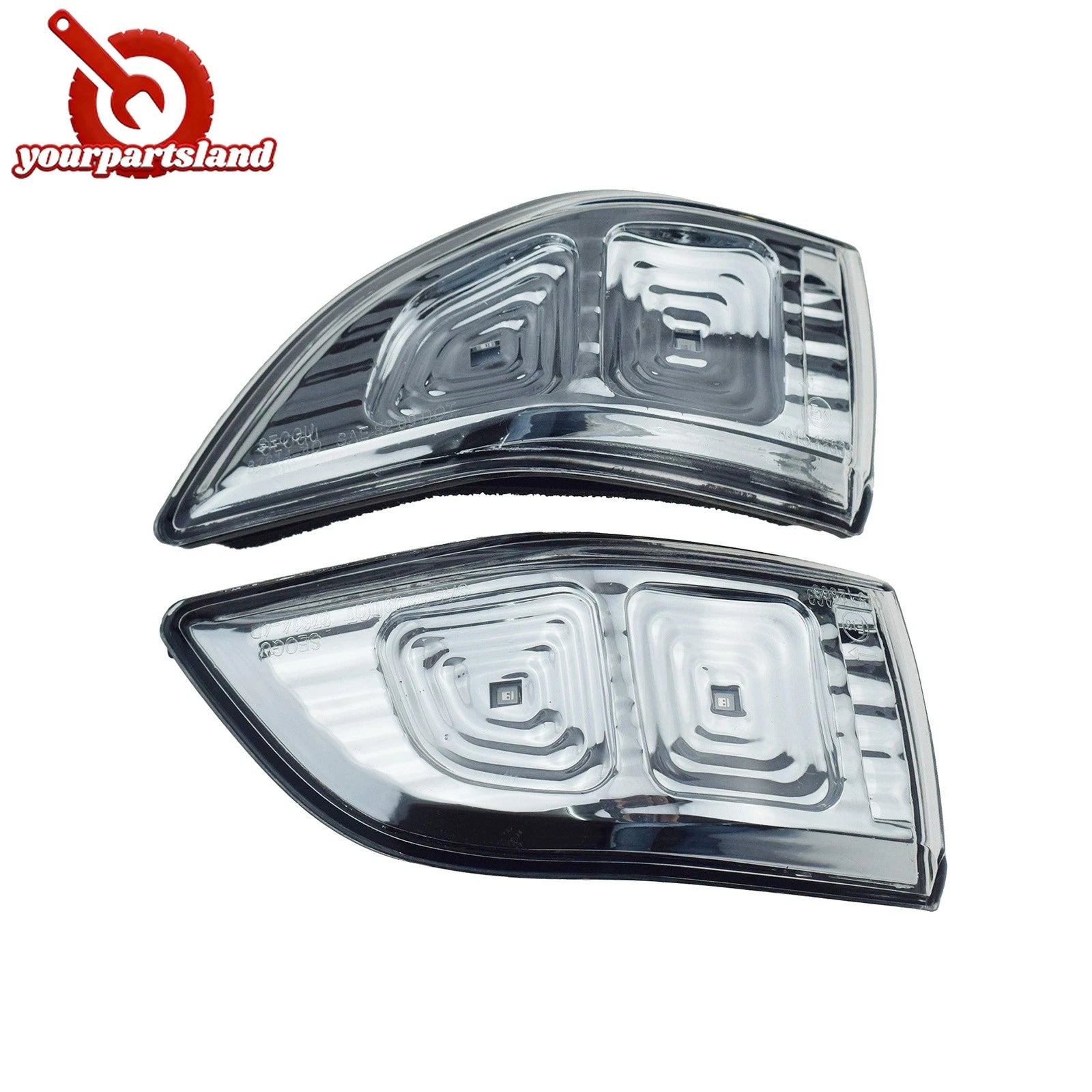 2PCS Outside Mirror Signal Lamp Front Left Right For KIA Sedona Carnival 10-14 6B93BC-57