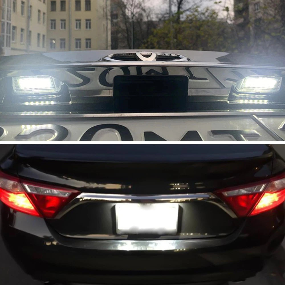 LED License Plate Light Bulb 6000K Super Bright White For 2012-2017 Toyota Camry 6B93BC-57