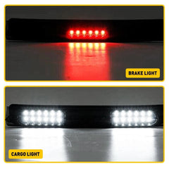 For 1997 - 2003 Ford F150 Black/Smoked LED 3rd Tail Brake Light Third Stop Lamp 6B93BC-57