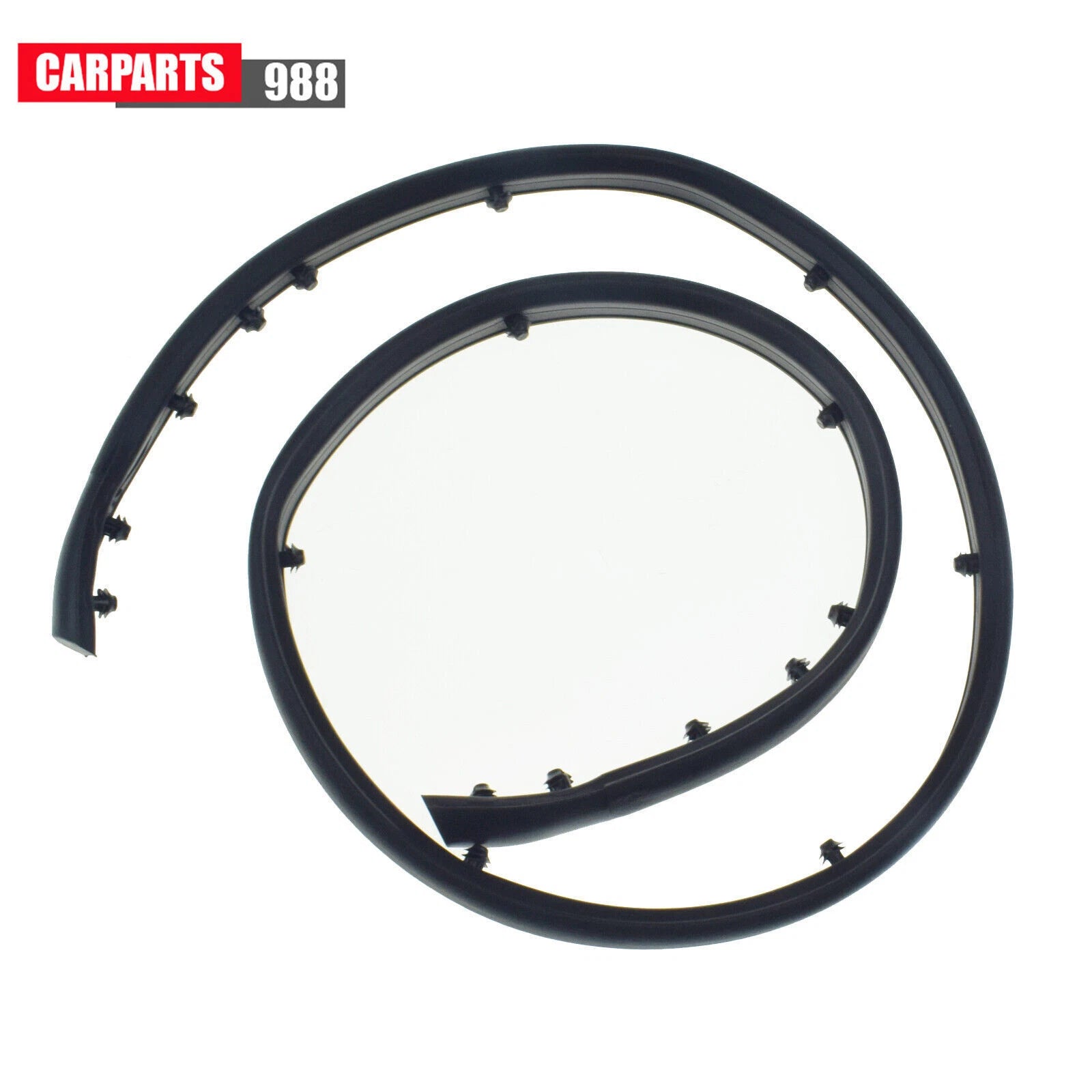 Front Bumper Upper Strip Rubber Trim Seal for 2017-2018 Elantra Sedan 86357F2000 6B93BC-57