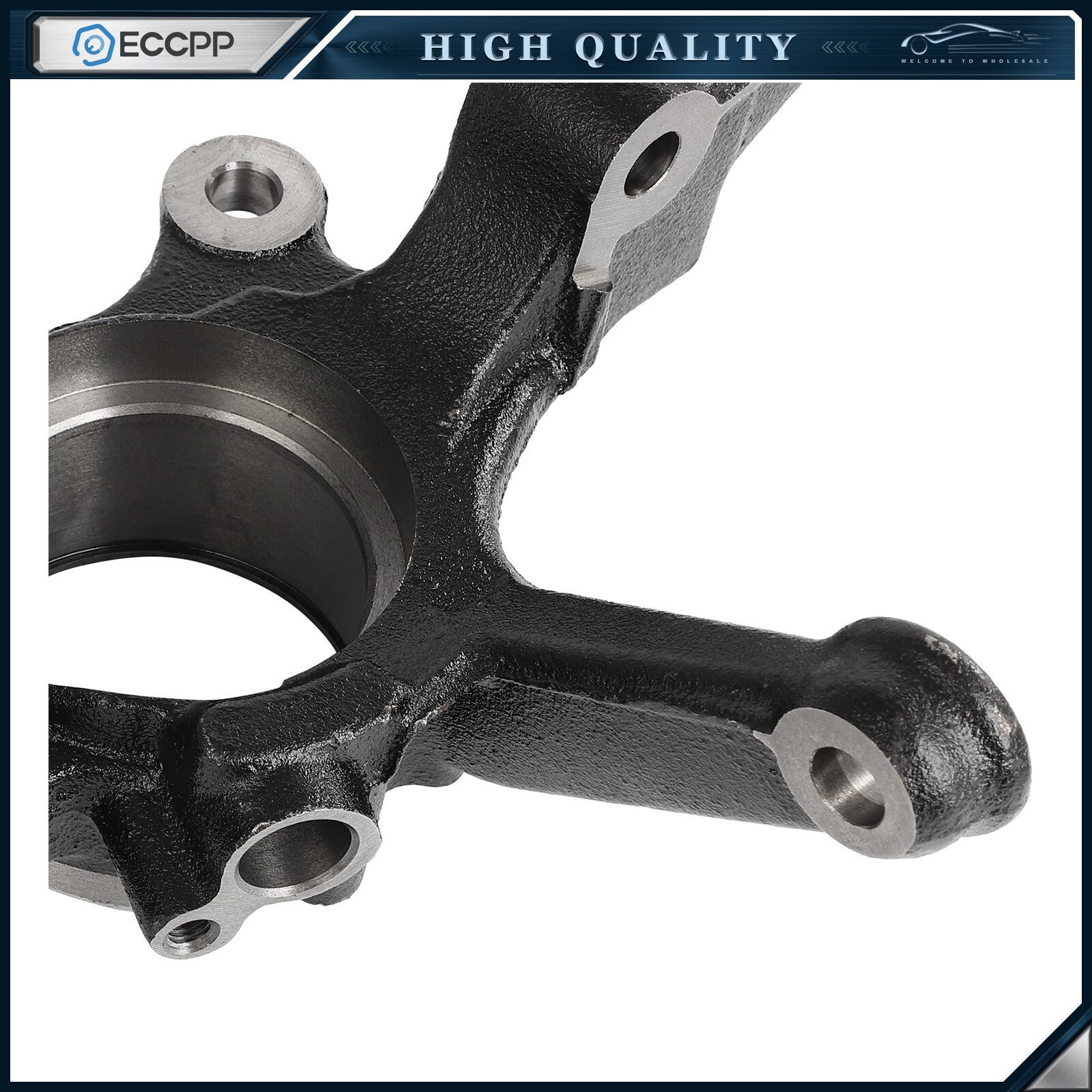 1X Front Right Passenger Side Steering Knuckle For Nissan Sentra 2000 2001-2006 6B93BC-57