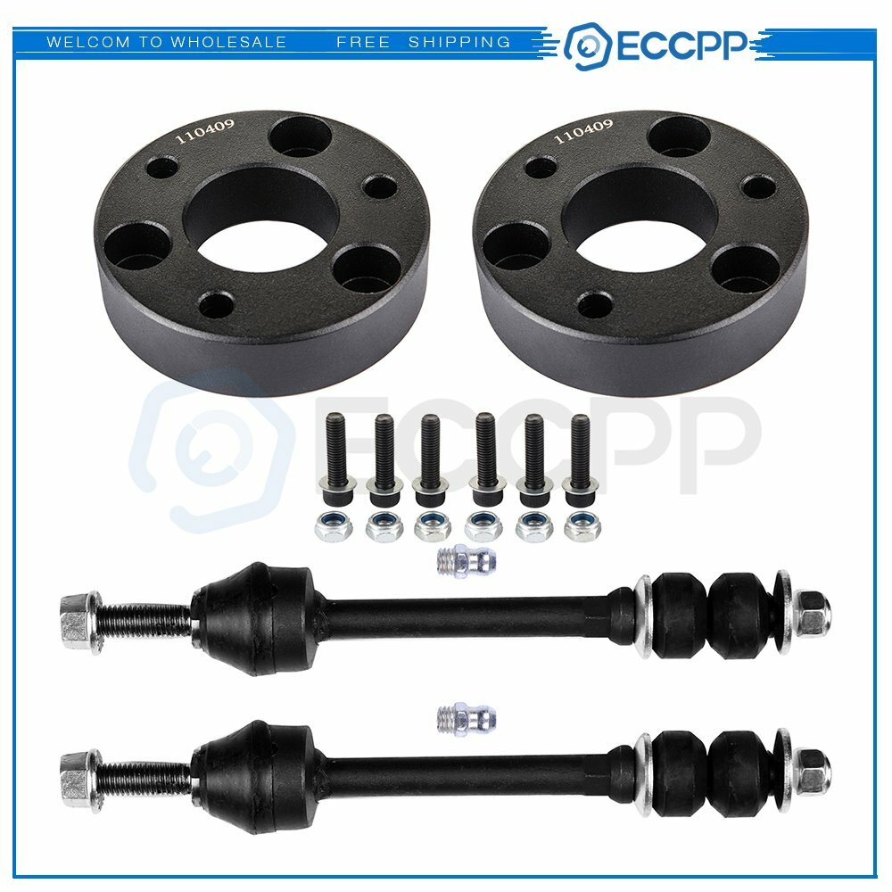 4pcs Stabilizer Bar Link + 2 inch front leveling lift kit fit For Dodge Ram 1500 6B93BC-57