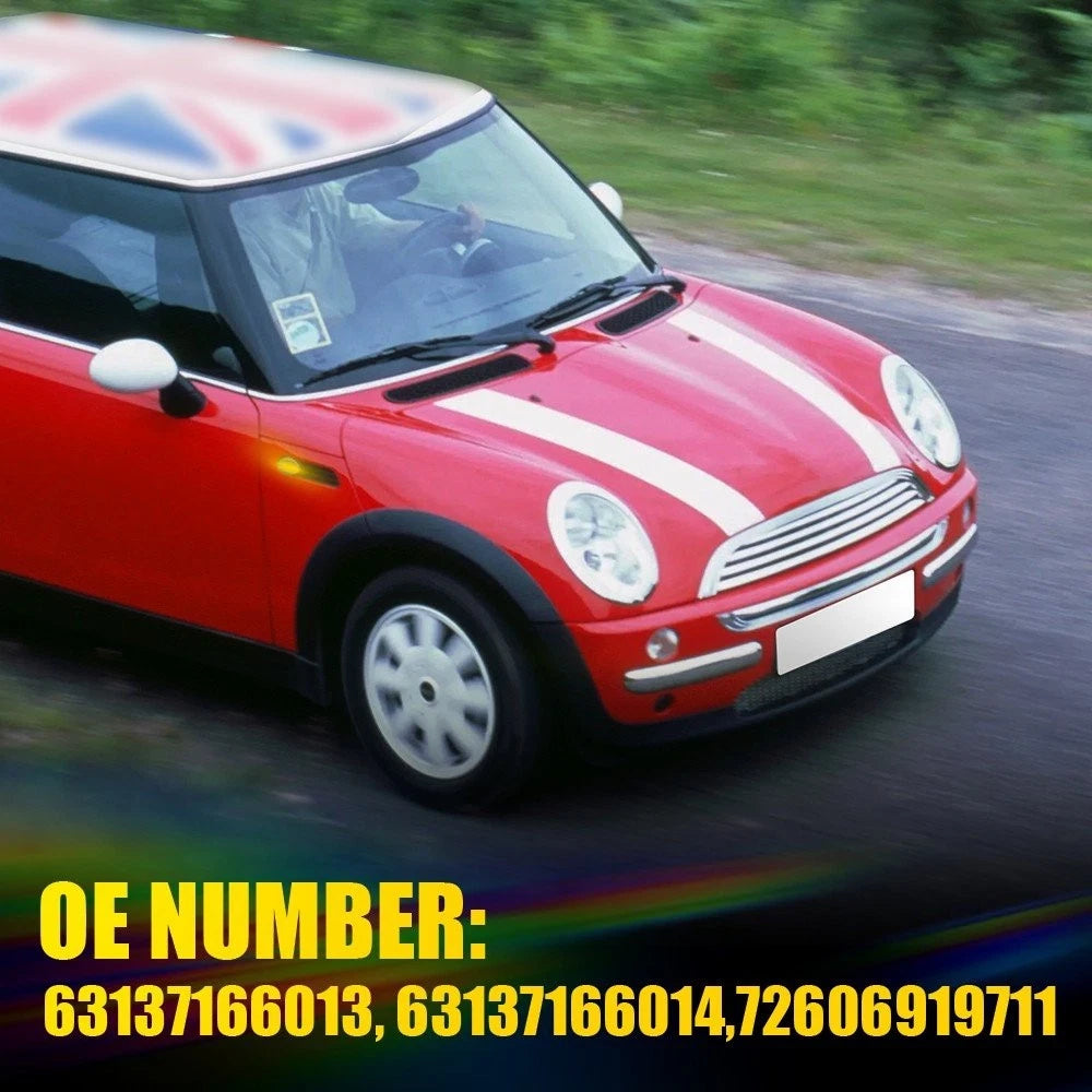 For MINI R53 Hatchback Coopers 02-06 LED Fender Side Marker Lights Sequential EA 6B93BC-57