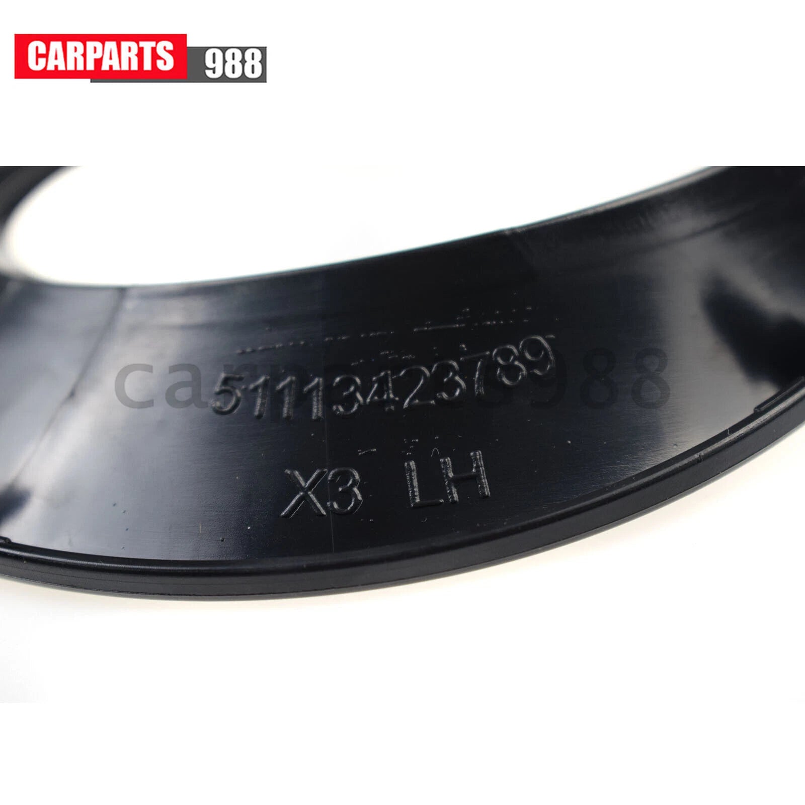 Left Front Fog Light Lamp Bezel Cover Trim For BMW X3 E83 LCI 07-10 51113423789 6B93BC-57
