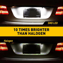 2X LED License Plate Lights For 7th 8th 9th Gen Honda Civic Car Auto Parts USEOA 6B93BC-57