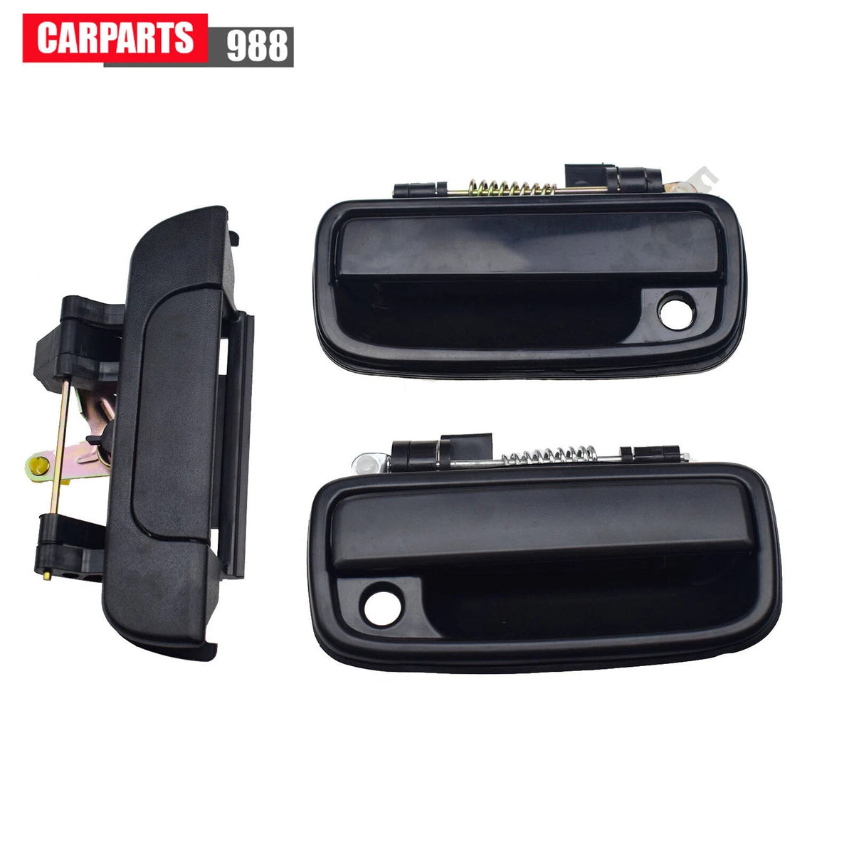 Outside Pair Front Door Handle +Tailgate Handle for 1995-04 Toyota Tacoma Pickup 6B93BC-57