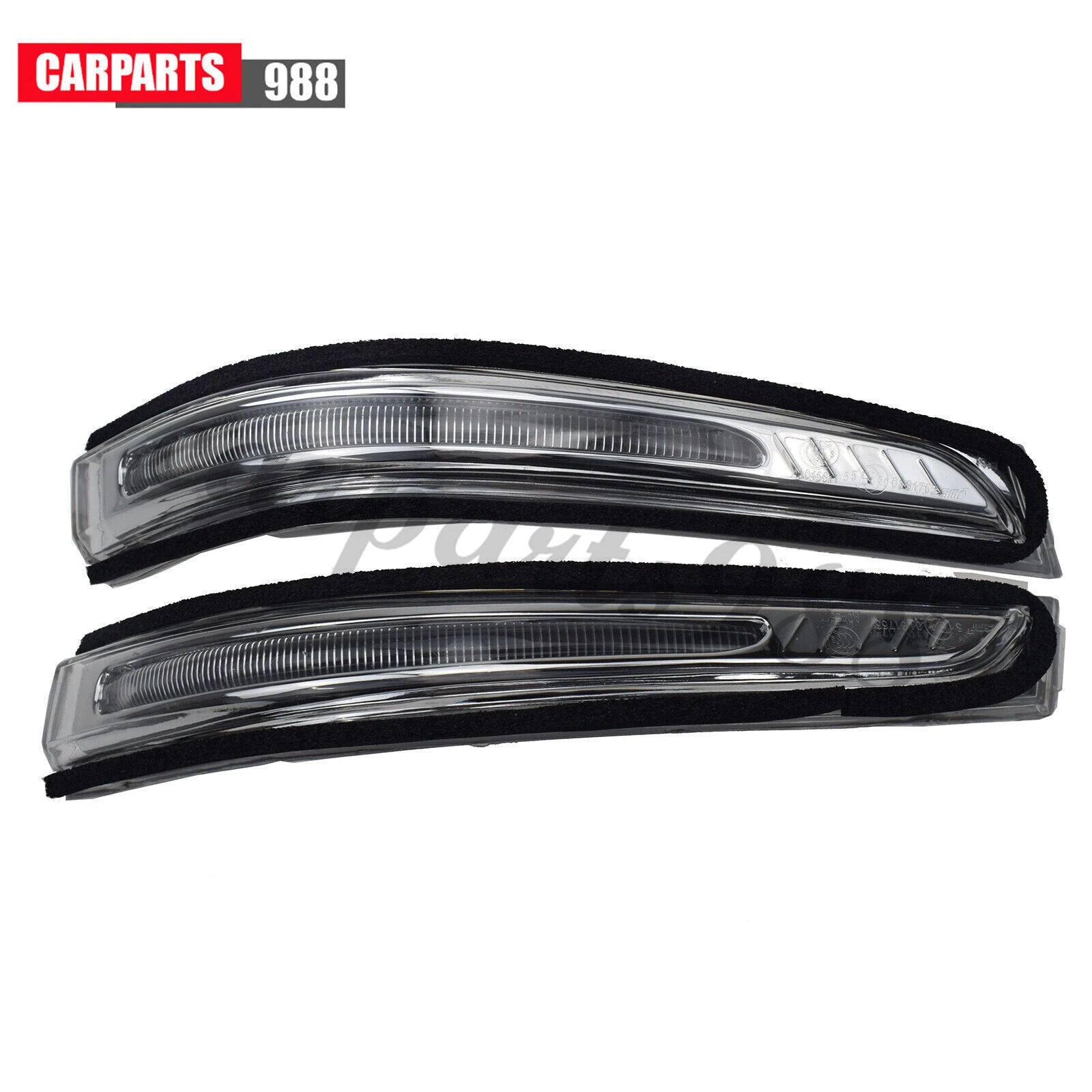 Left Right Mirror LED Turn Signal Indicator Light for 2013-2019 Hyundai Santa Fe 6B93BC-57