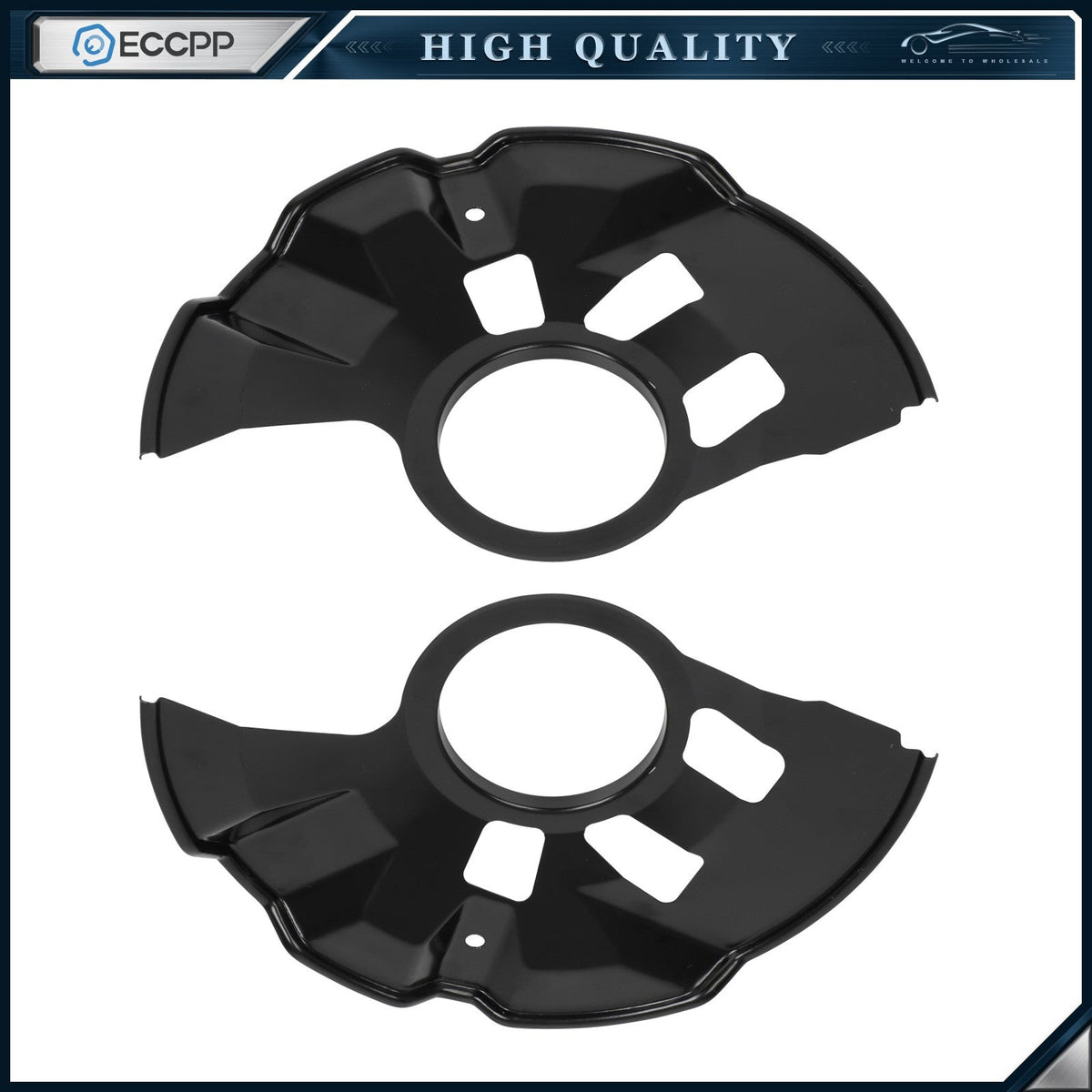 Front Brake Dust Shield Fit For 2006 2007 2008-2012 Ford Fusion MKZ Milan 6B93BC-57