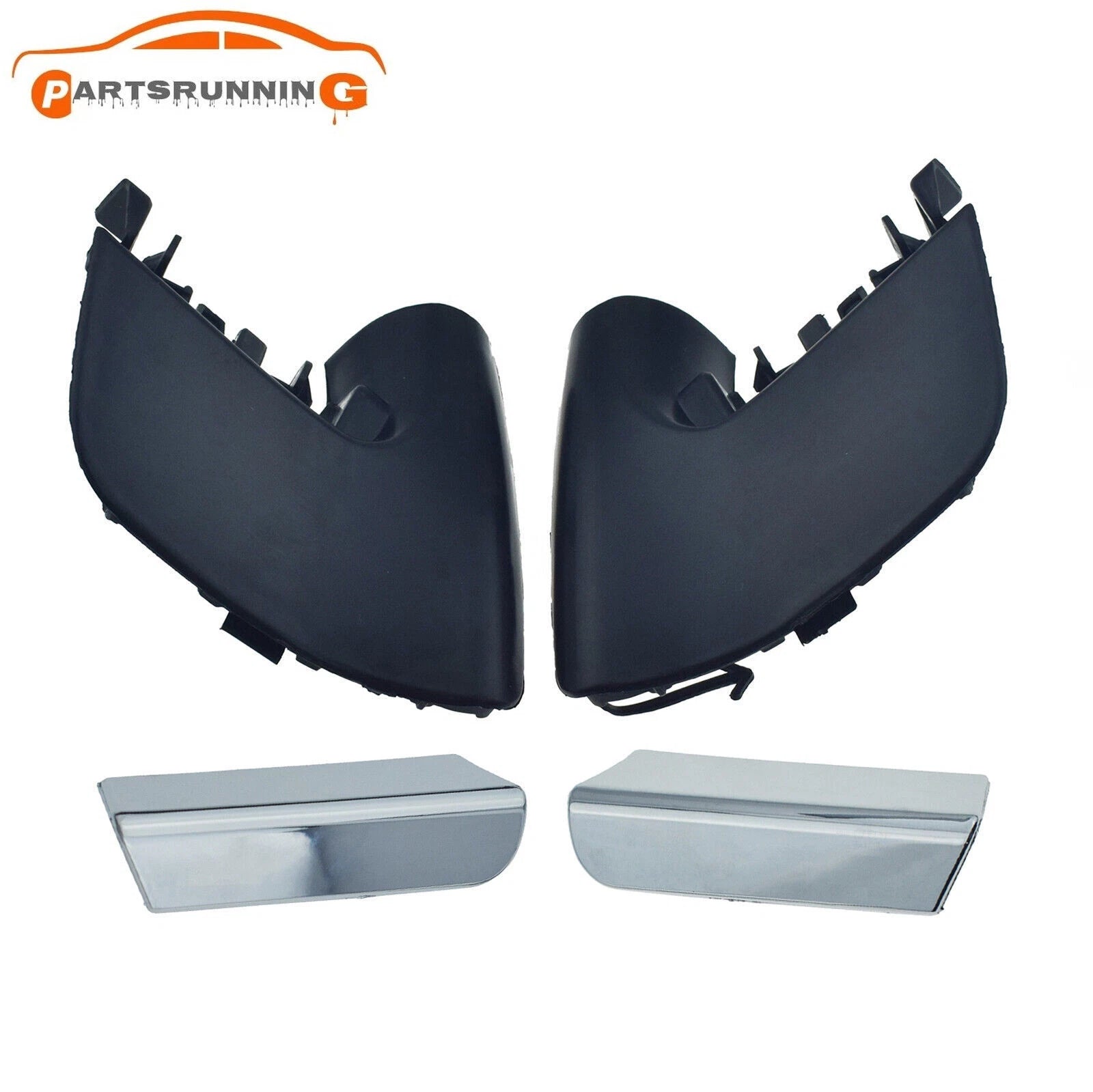 4PCS Front Bumper Trim +Lower Towing Cover For Lexus RX350 RX450h Base 2013-2015 6B93BC-57