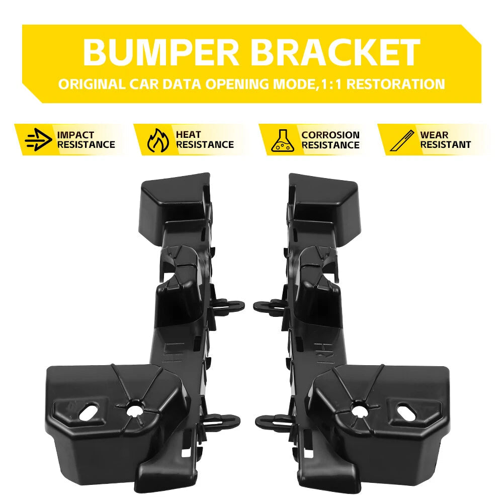 Pair For GMC Terrain 2018 19 2020-2021 Front Bumper Retainer Support Bracket EOA 6B93BC-57