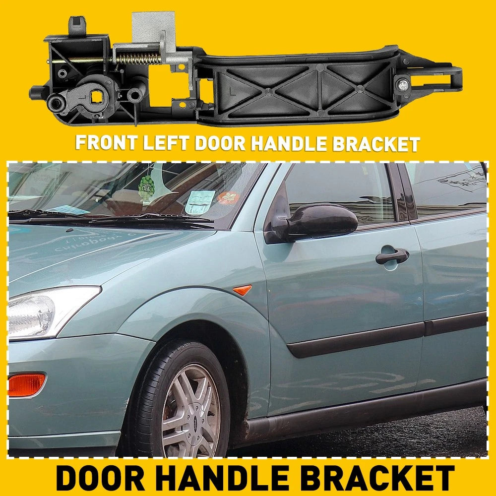 For 2000-2007 Ford FOCUS LH Left Outside Front Door Handle Reinforcement Bracket 6B93BC-57