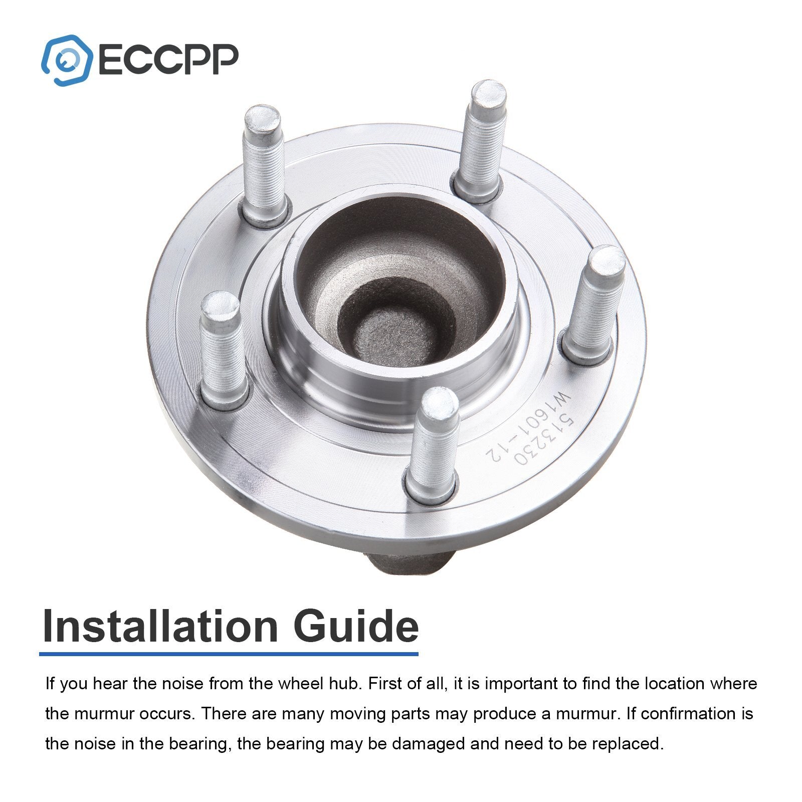 1Pc Wheel Hub Bearing Front For Ford Crown Victoria Lincoln Town Car 2005-2011 6B93BC-57