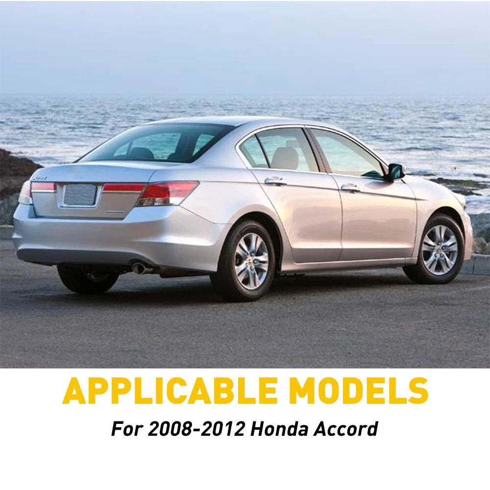 6Pcs For 2008-2012 Honda Accord Pillar Black Post Door Trim Car Auto Accessories 6B93BC-57
