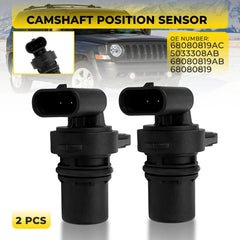 2x Engine Camshaft Position Sensor 68080819AB for Chrysler Dodge Jeep Ram 6B93BC-57