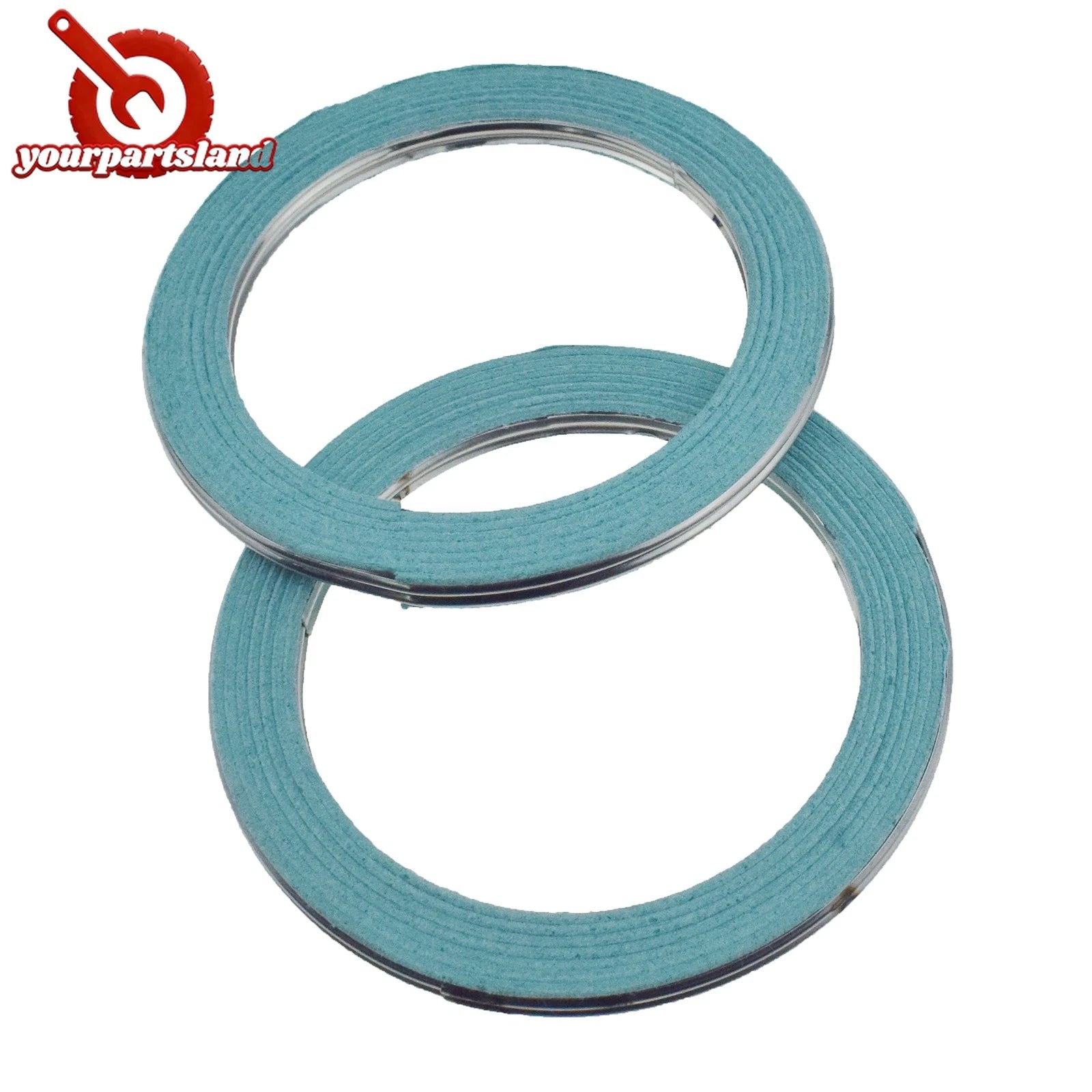 90917-06076 For Toyota Tacoma LEXUS GS400 ES300 LX450 2PCS Exhaust Pipe Gasket 6B93BC-57