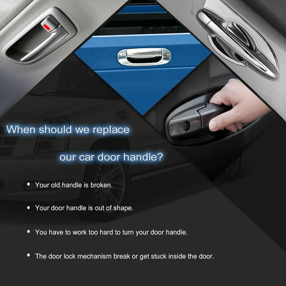 6Pcs For 98-2003 Toyota Sienna Front Rear Left Right Inside Outside Door Handles KOEEP