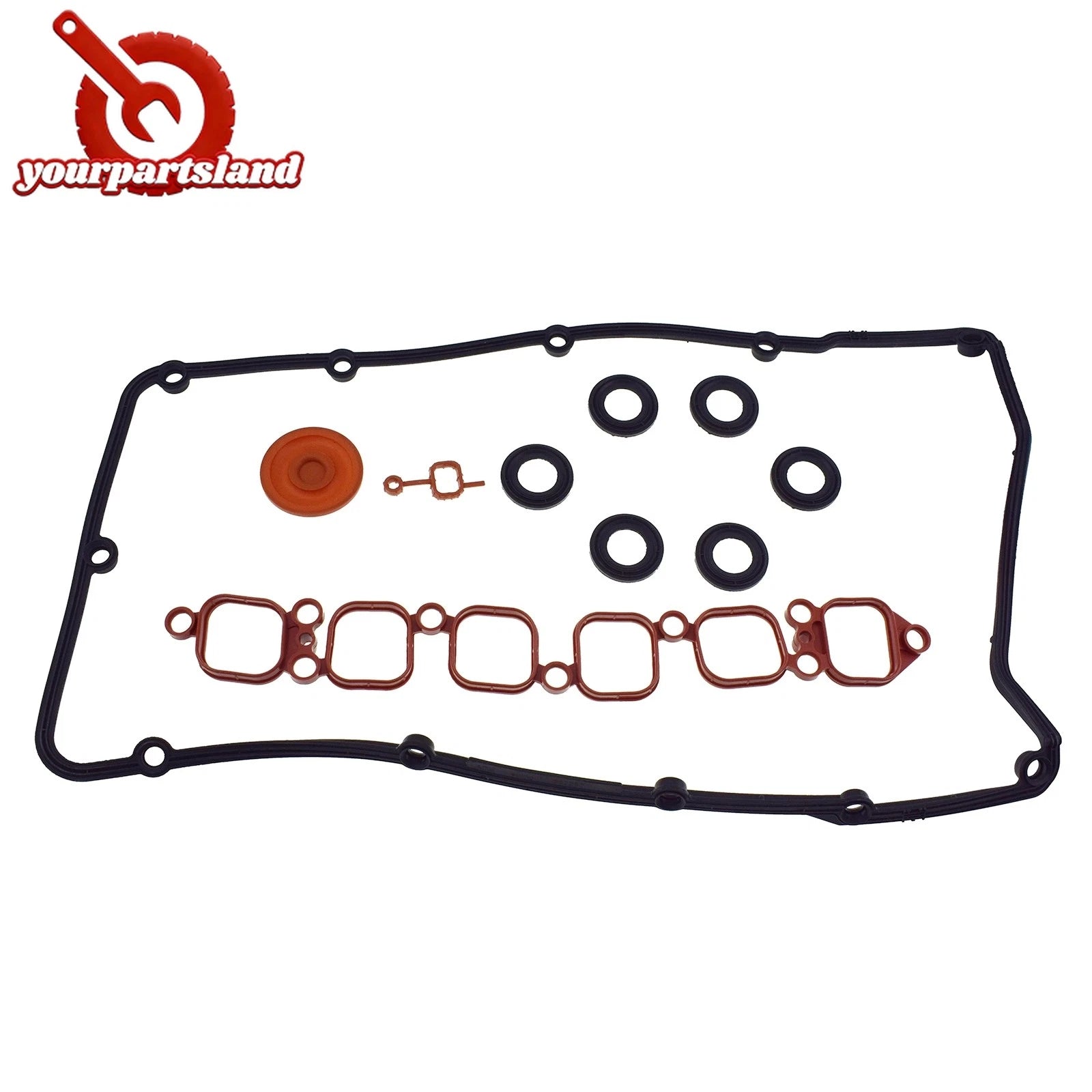 For VW R32 EOS AUDI A3 TT 3.2L PCV Engine Valve Cover & Intake Manifold Gasket 6B93BC-57
