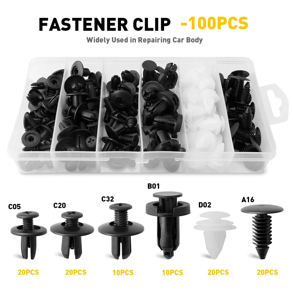 Accessories Clip Trim Car Push Pin Rivet Bumper Door Panel Retainer Fastener EOA 6B93BC-57