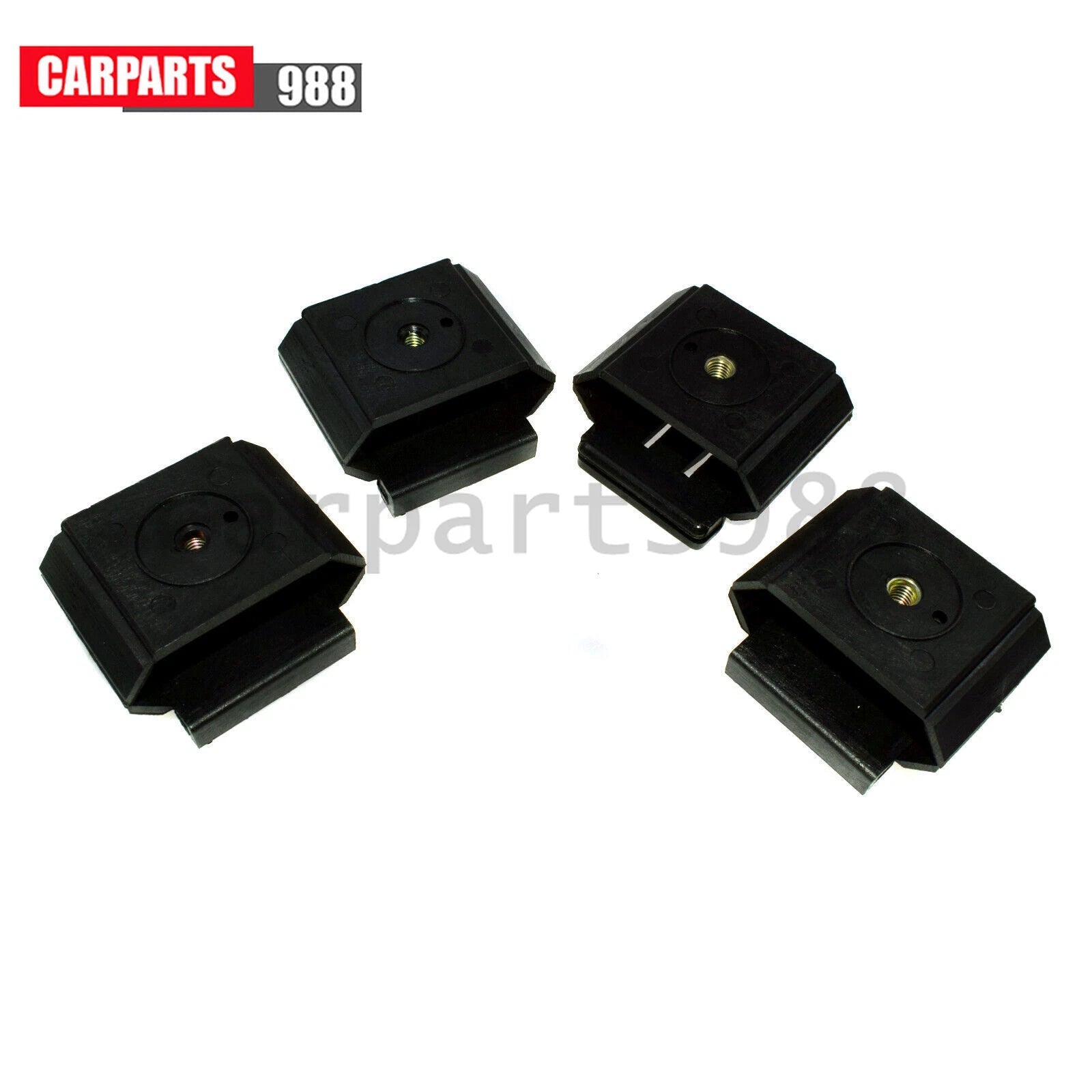 Front Bumper Bracket Clips Black For Mercedes-Benz W201 190E 190D 2018800114 6B93BC-57