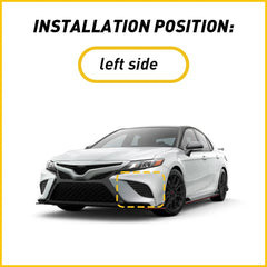 Left Driver Side Fog Cover Light For 2018-2020 Toyota Camry TO1038209 8148233090 6B93BC-57
