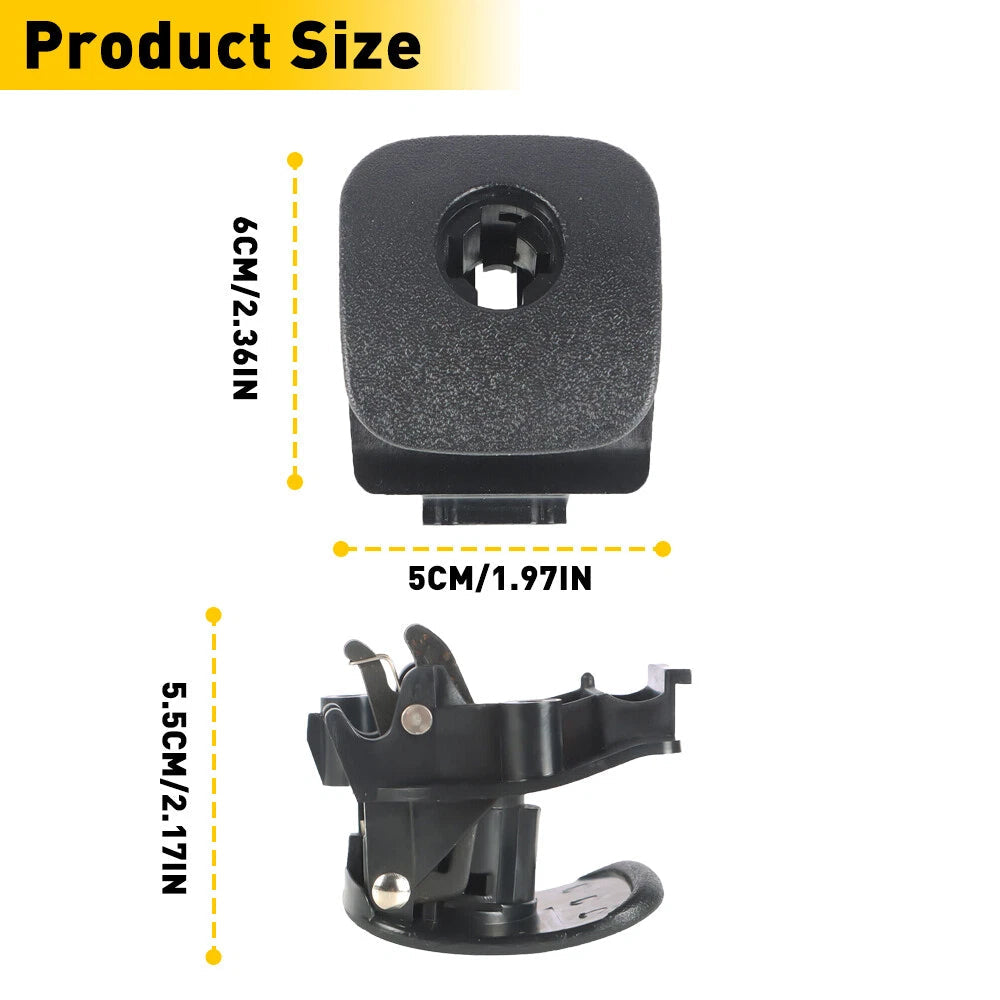 Glove Box Handle Latch for Chevrolet Corvette C6 2005-2013 Black 15924032 EOA 6B93BC-57