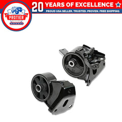 Motor & Trans Mount 2PCS Set Fit 2003-2008 Hyundai Tiburon 2.7L for Auto Trans 6B93BC-57