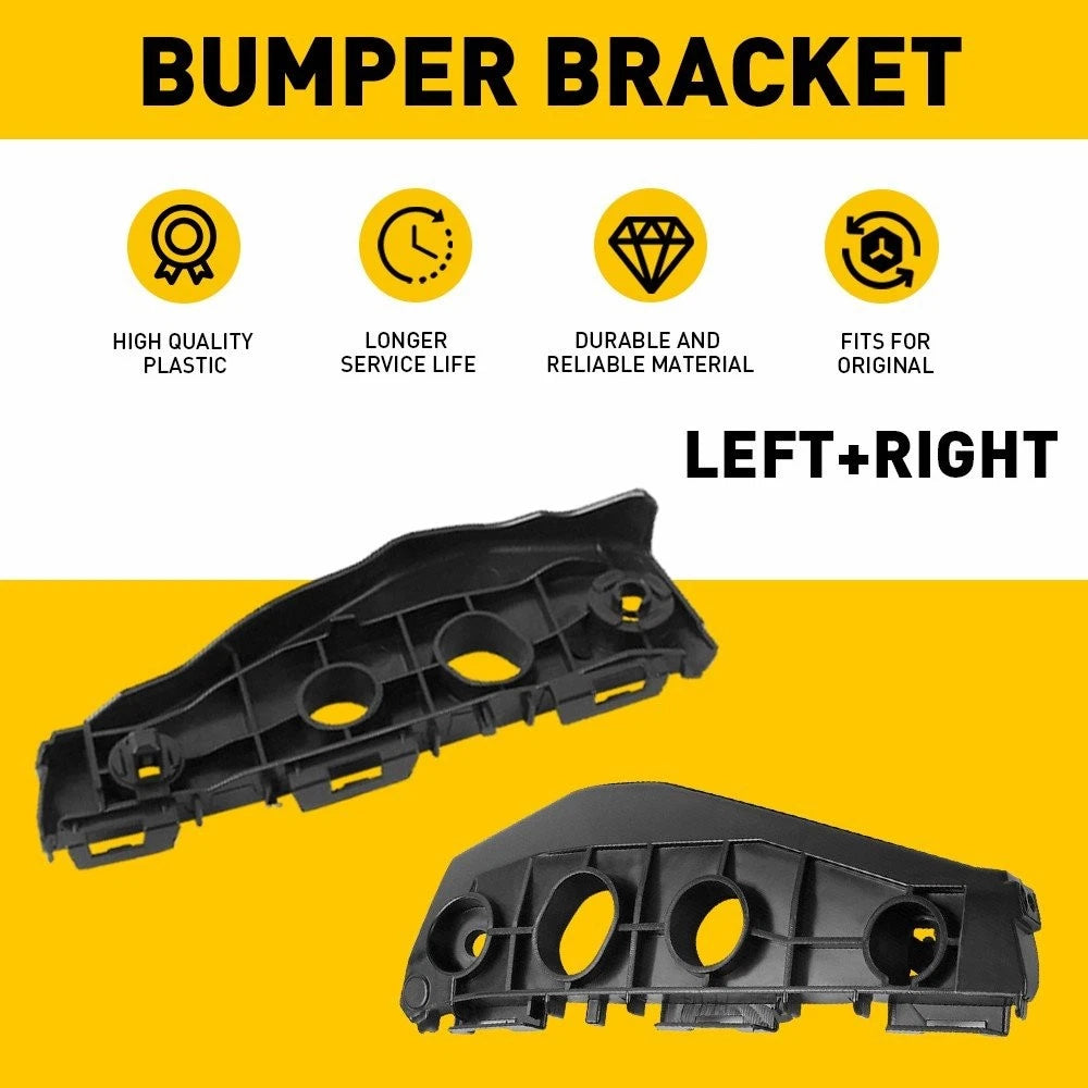 FITS FOR TY COROLLA 2011 2012 2013 FRONT BUMPER BRACKET RIGHT & LEFT PAIR SET 6B93BC-57