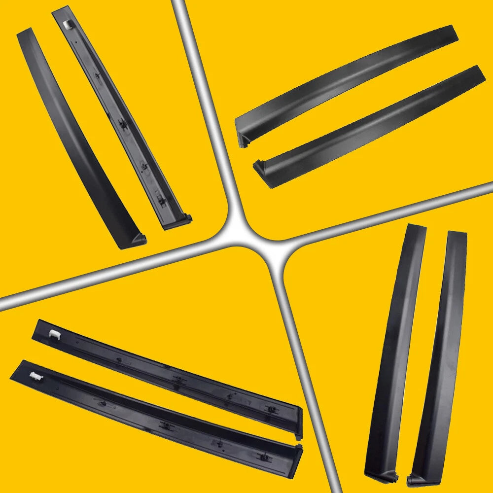 For 92-95 Honda Civic 2 3 dr LH&RH Door Garnish Trim Pillar Sash Set US 6B93BC-57