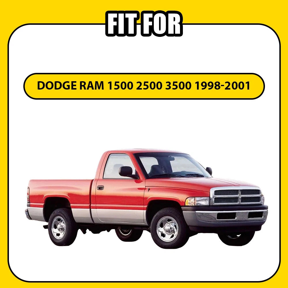 For 1998-01 Dodge Ram 1500 2500 3500 Dashboard Dash Cover Mat Pad Carpet Black A 6B93BC-57