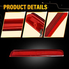 Red Rear Right Passenger Side Bumper Reflector For Acura MDX 2010 2011-2013 EOA 6B93BC-57